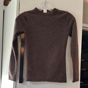 J. Crew Chocolate Brown Turtleneck Sweater